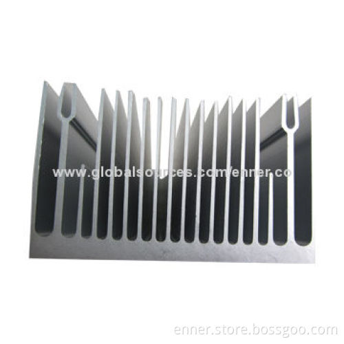Aluminum Heatsink Extrusion, ODM or OEM Orders Welcomed